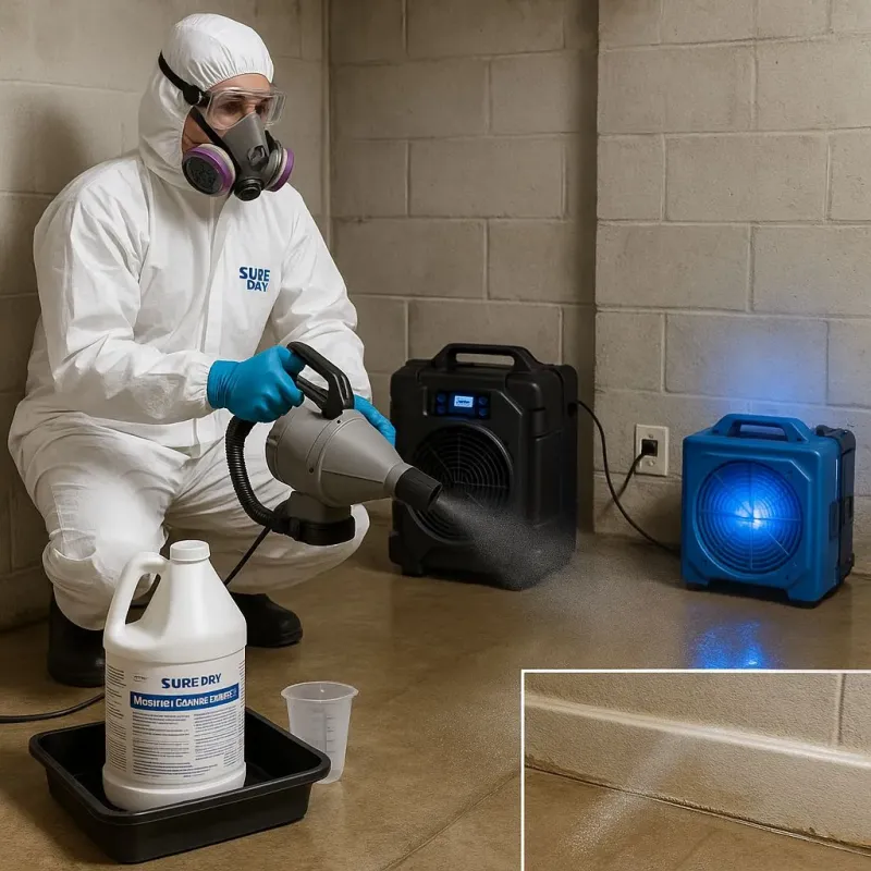 Sanitization and Odor Removal process in Harbour Heights, FL